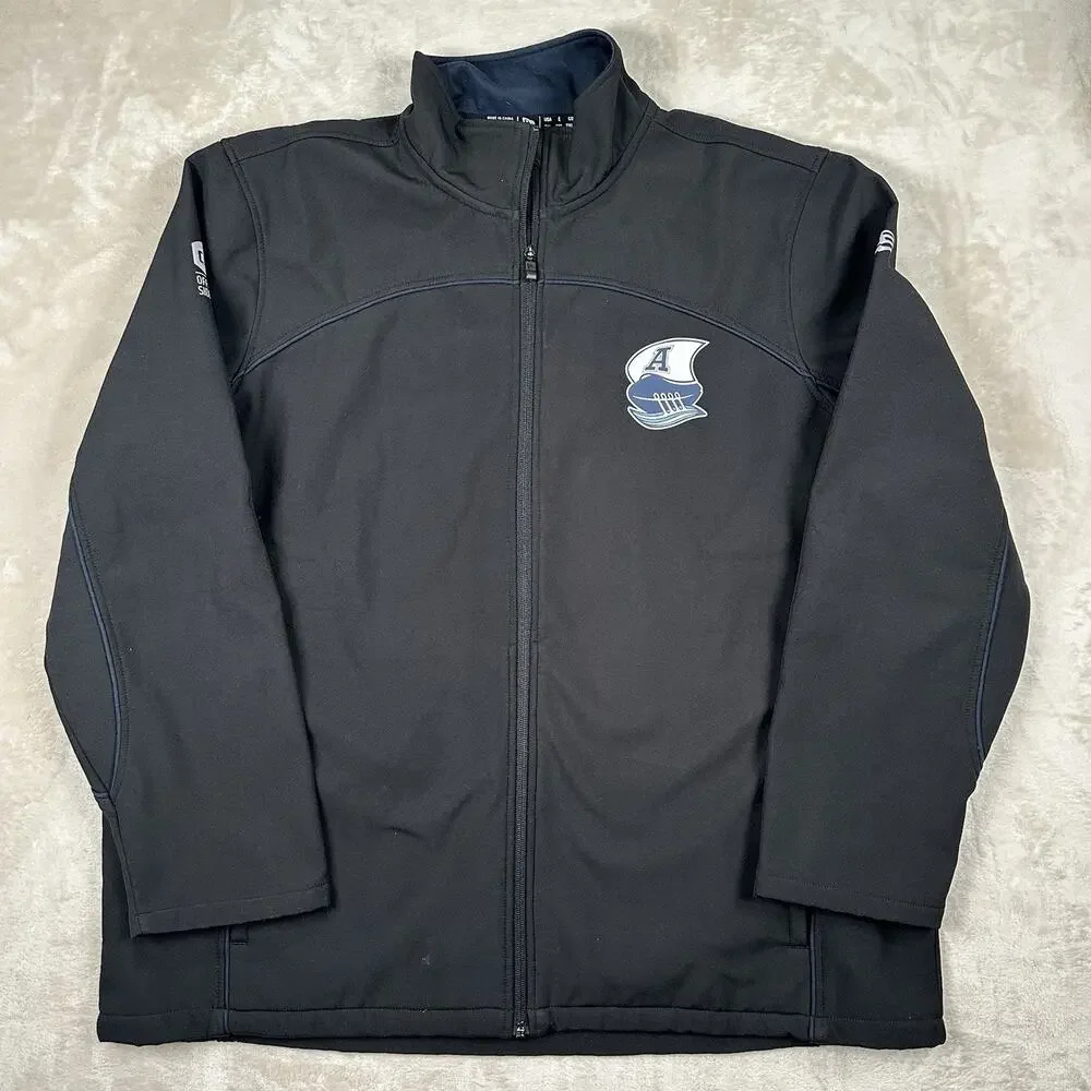 New Era Toronto Argonauts CFL Official Sideline Jacket Men's Size XXL Black